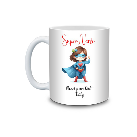 Mug "super Nounou/Nanie"