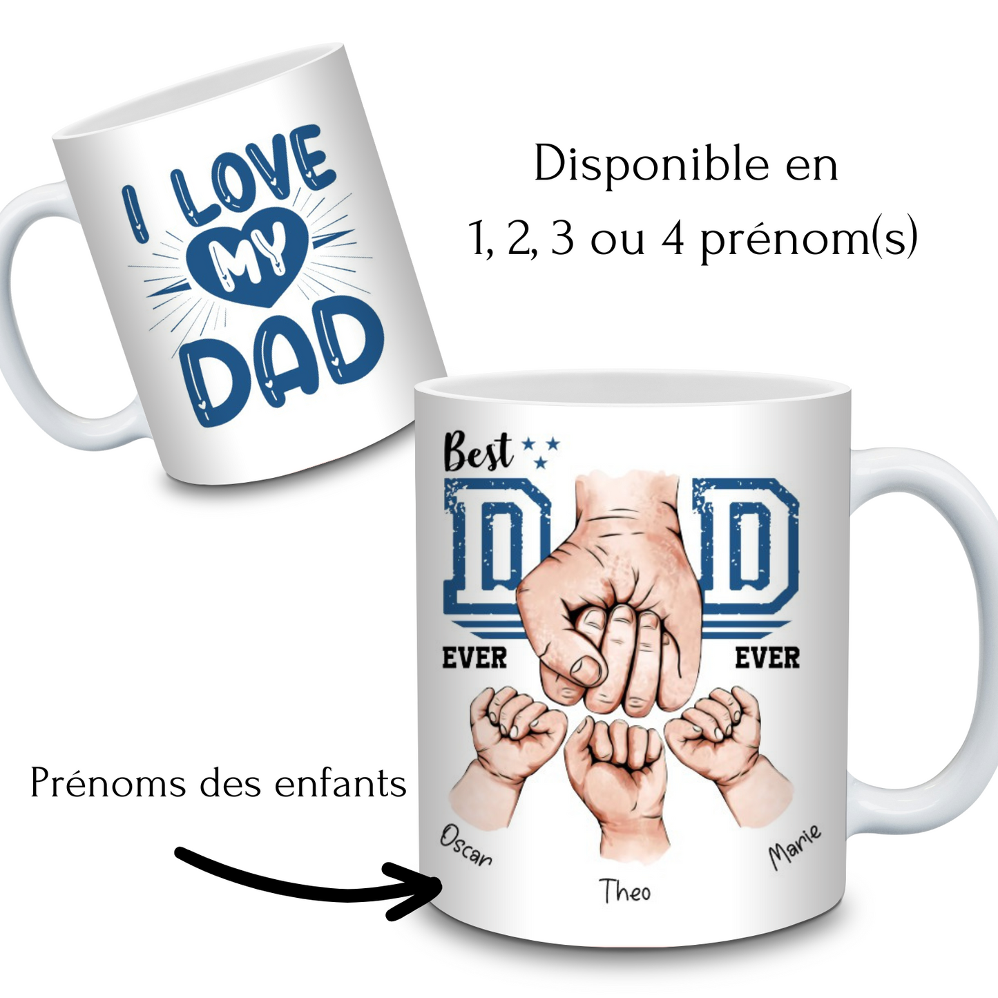 Mug " I love my dad"