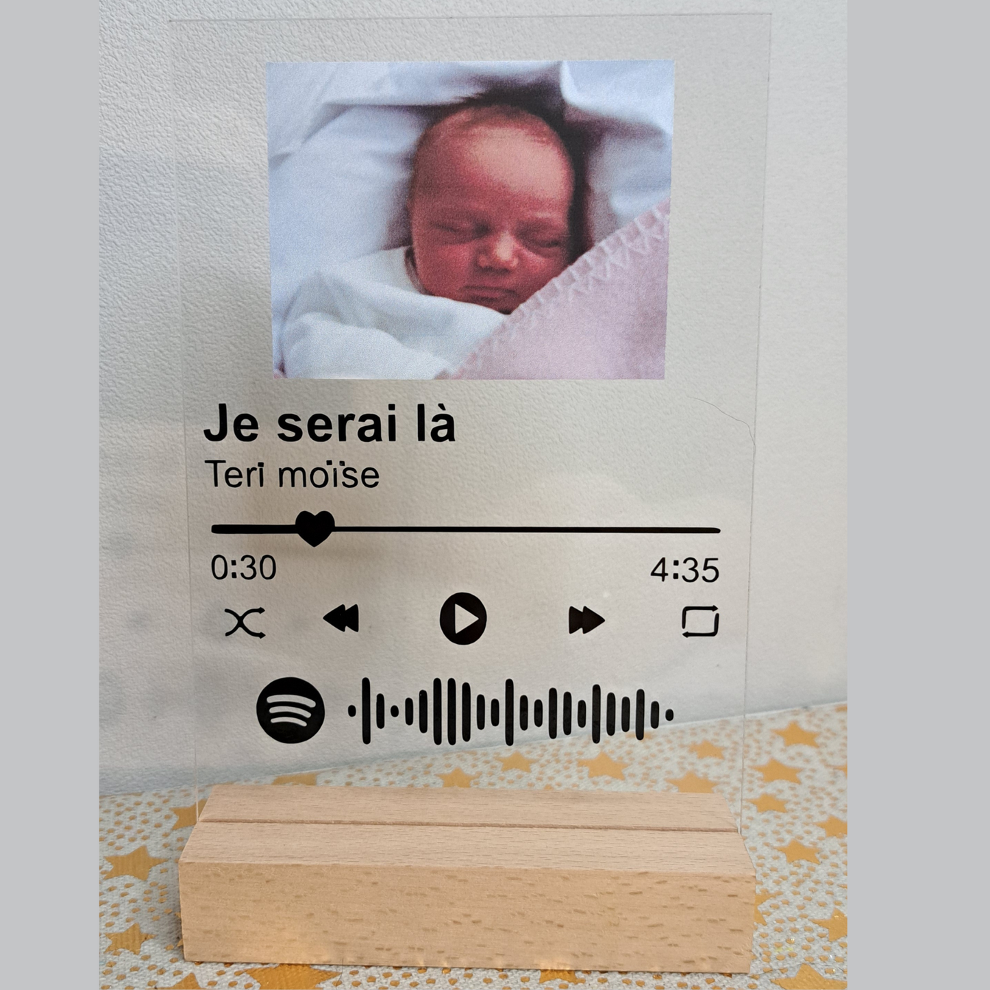 Plaque spotify (plusieurs options disponibles)